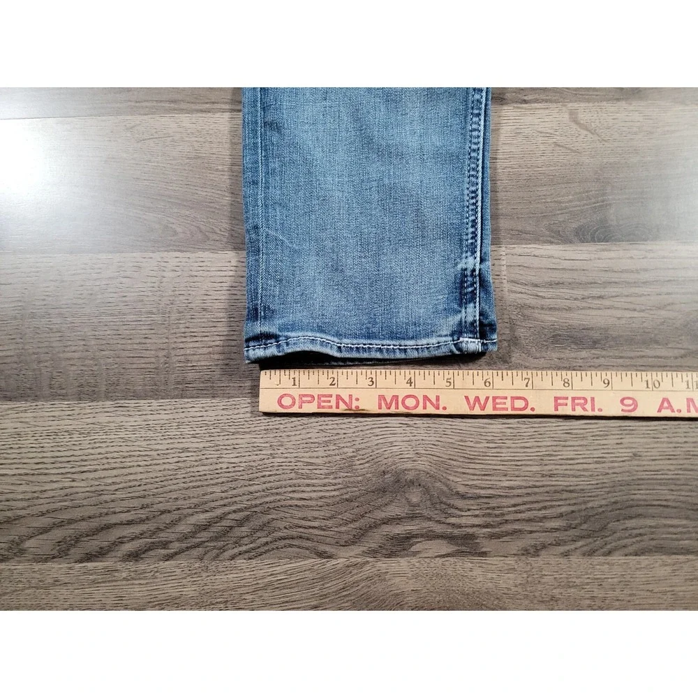 BKE Jeans Size 30x28* Blue Medium Wash Ethan Slim Fit Stretch Cotton Preppy Mens
